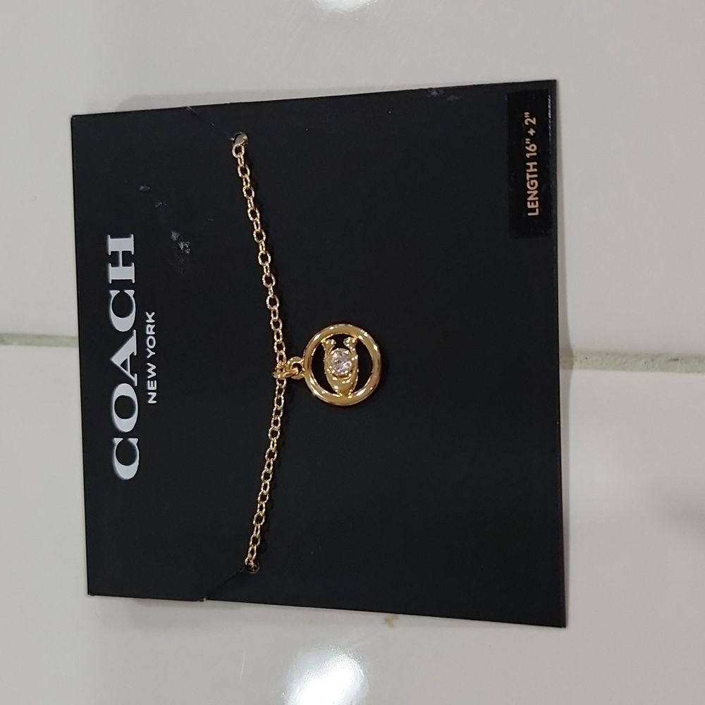 Coach necklace